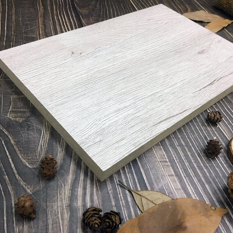 Synchronized melamine MDF boards with deep and clear texture 